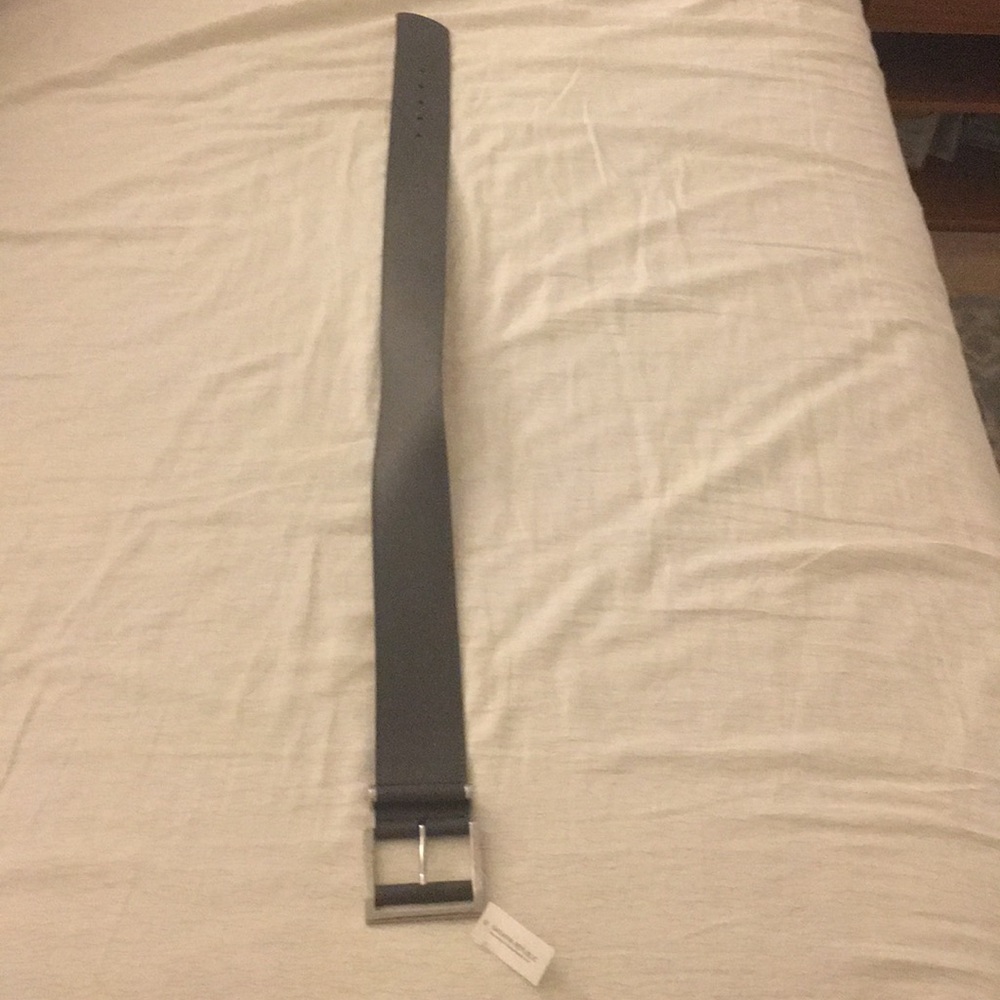 Banana republic chunky gray belt
